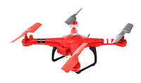 Квадрокоптер радиоуправляемый с камерой 2 MP WL Toys Q222G Spaceship Red игрушка для детей от 9 лет с