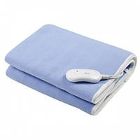 Электропростынь с подогревом Esperanza EHB001 Velvet blue электрическое одеяло для обогрева всего тела на 60Вт