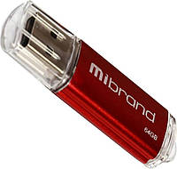 USB флэш-накопитель, Flash Mibrand MI2.0/CU64P1R USB 2.0 Cougar 64Gb Red