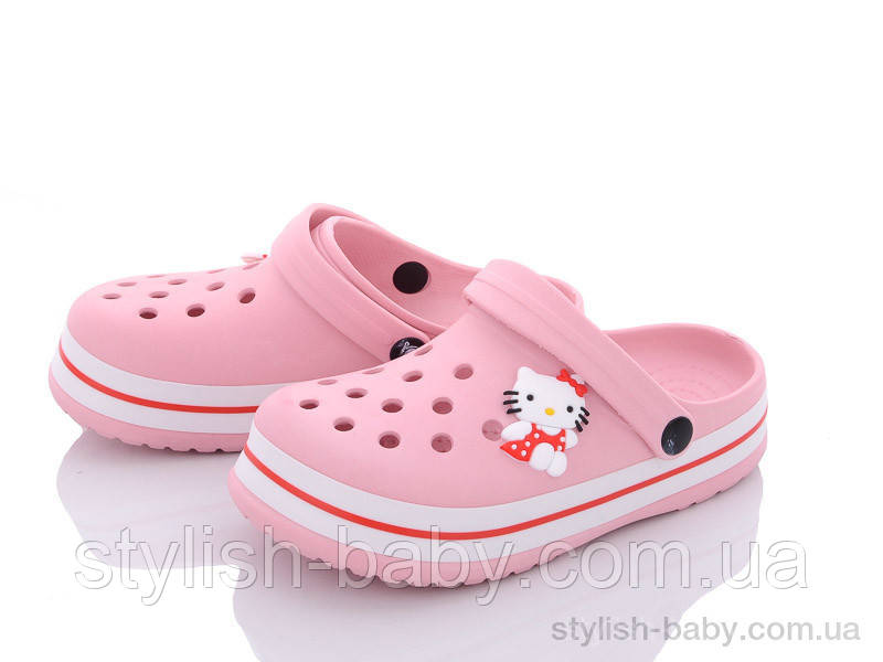 Дитяча колекція літнього взуття гуртом. Дитячі крокси 2023 бренда Luck Line (рр. с 30 по 35)