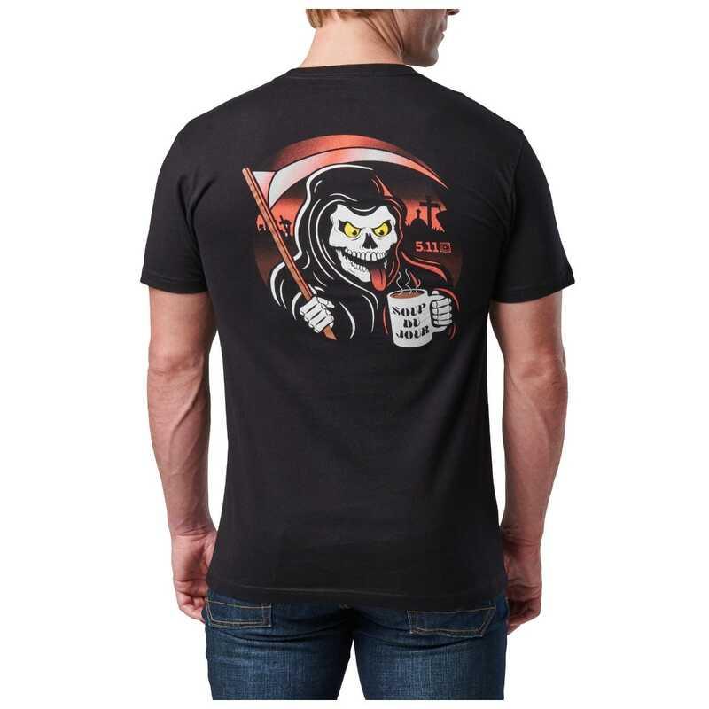 Футболка 5.11 SOUP DU JOUR TEE 76098 Medium, Чорний
