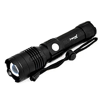 Светодиодный ручной тактический фонарь Bailong BL-B88-P50 переносной аккумуляторный с USB зарядкой зумом и