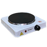 Електрична настільна плита Irvings IHPSE02 1800 Вт переносна варильна панель на 1 конфорку 18.5 см з терморегулятором живлення від