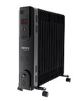 Масляный напольный обогреватель Camry CR 7814 Черный 2500 В электрический радиатор отопления дома на 13 ребер