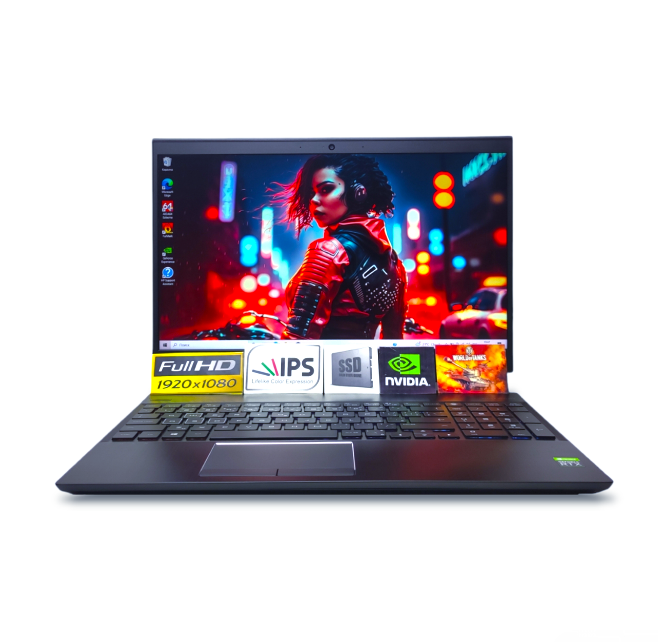 Ігровий ноутбук HP OMEN IPS FHD 15.6" 144Hz Core I9-9880H 8 ядер 32GB DDR4 SSD1TB Nvidia RTX 2080 Max-Q 8GB