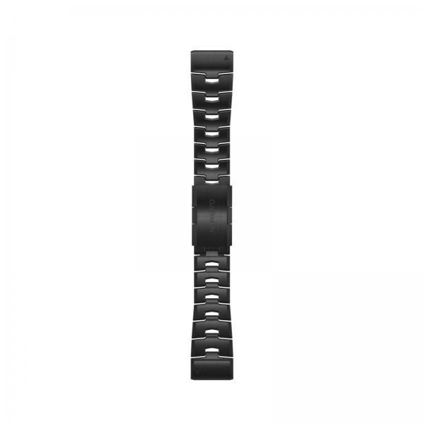 Браслет Garmin QuickFit 26 Watch Bands Vented Titanium Bracelet with Carbon Gray DLC Coating
