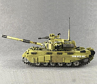 Конструктор танк Тигр Основной Танк Т-90А 1386 дет военная техника XB-06015