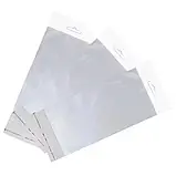 Прозорий пакет під/п європідвіс з липким краєм розмір 6х9+3 щільність 25 мкр 1000 шт/уп., фото 5