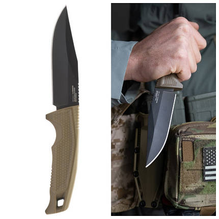 Ніж з фіксованим лезом SOG Recondo FX FDE (Straight Edge), фото 1