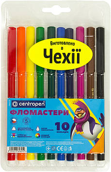 Фломастери "Centropen" 10кольор. Color World №7550/10(1)(200)