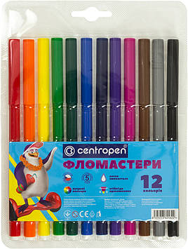 Фломастери "Centropen" 12кольор. №7790/12ТП(1)(160)