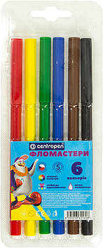 Фломастери "Centropen" 6кольор. №7790/06ТП(1)(300)