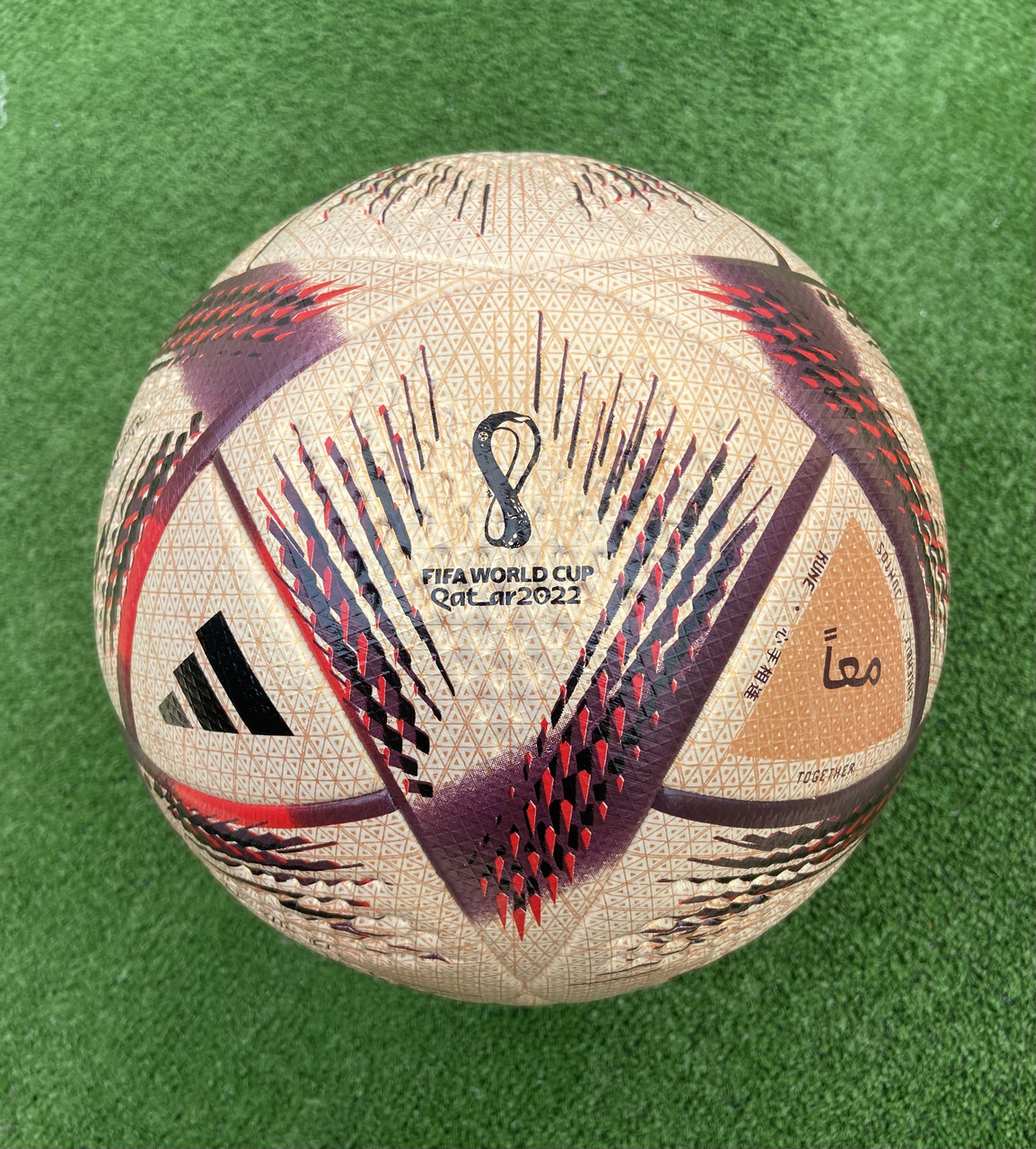 Мяч футбольный Adidas FIFA World Cup Qatar 2022 Al Rihla Final Pro Soccer Ball - фото 1 - id-p1880813202