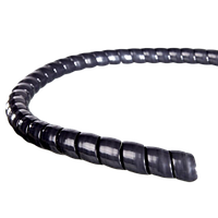 ПВХ защита от перетирания ф9,5x1,6 SSKC09 спиральная для шланга