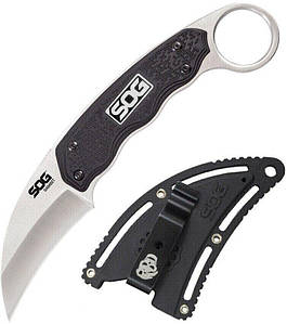 Ніж з фіксованим лезом SOG Gambit (Satin)