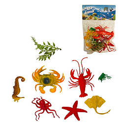 121-3 Тварини, 8 елементів, у пакеті