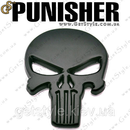 Емблема Каратель - "Punisher" - 5.7 х 4 див.