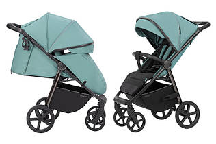 Прогулочна коляска зелена Carrello Bravo Plus CRL-5515 Palm Green