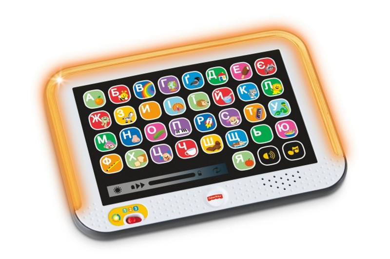 Розумний планшет українською інтерактивна іграшка Fisher-Price Smart stages (FBR86)