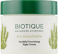 Питательный и укрепляющий крем для лица и тела - Biotique Bio Wheat Germ Firming Face & Body Cream (930851)