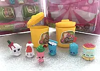 Герои Shopkins Шопкинс набор 6 шопкинсов, 2 контейнера