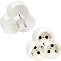 Від 4 шт. Трійник 10х9см "Ромашка"  003 купить оптом