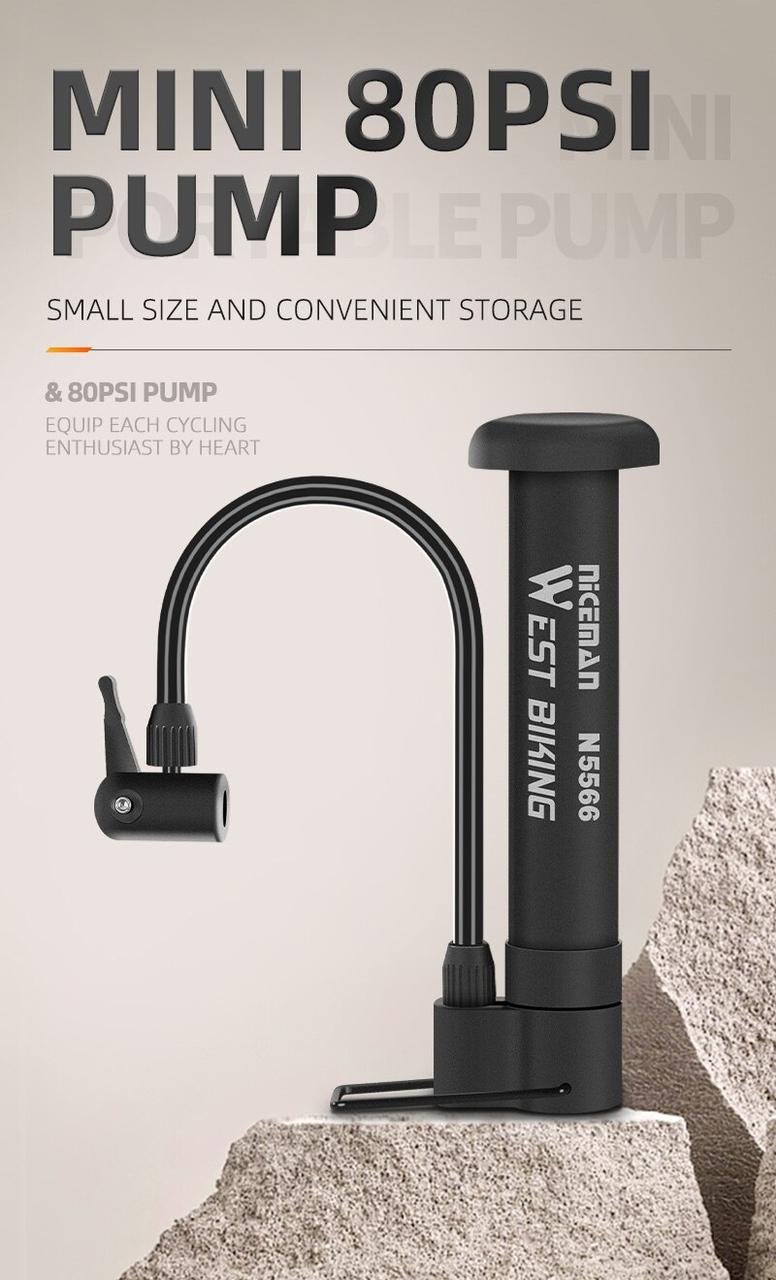 West Biking ручной велосипедный воздушный насос (ID#1880818965), цена ...