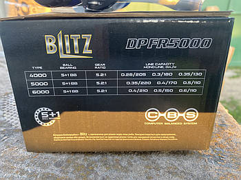 Котушка Daster Blitz DPFR 5000 BAITRANER (моментальний стоп) plastic