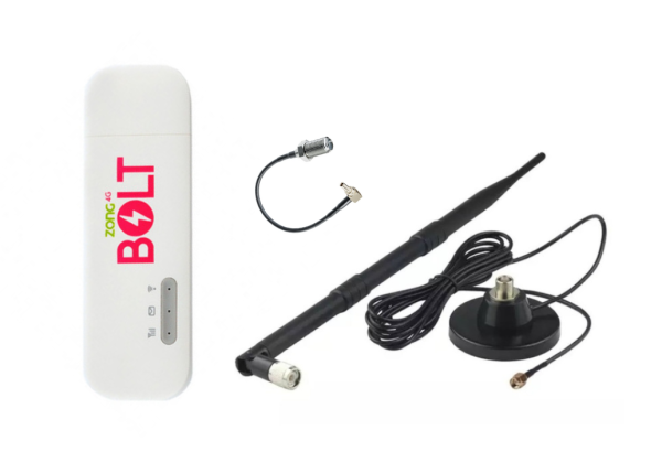 4G WIFI інтернет комплект в машину модем bolt hiLink E8372 + автомобільна антена 10 Дб
