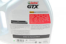 15CC30 (7711658105) Castrol — Моторна олива Castrol GTX RN17 5W-30 (5 л.), фото 3