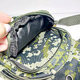 Сумка-слінг через плече піксель темний, фото 6