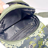 Сумка-слінг через плече піксель темний, фото 7