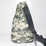Сумка-слінг через плече піксель світлий, фото 2