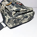 Сумка-слінг через плече піксель світлий, фото 5