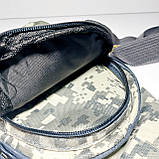 Сумка-слінг через плече піксель світлий, фото 6