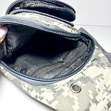 Сумка-слінг через плече піксель світлий, фото 7