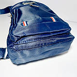 Сумка-слінг через плече синя 07, фото 5