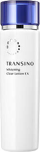Transino Whitening Clear Lotion EX освітлюючий лосьйон, вирівнює тон обличчя, 150 мл