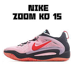 Eur40-46 Nike KD 15 Pink Royal чоловічі жіночі баскетбольні кросівки
