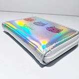 Гаманець дитячий для дівчинки перламутровий веселі картинки, фото 2