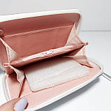 Гаманець дитячий для дівчинки перламутровий веселі картинки, фото 4