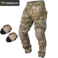 Тактические Штаны IDOGEAR G3 Combat Pants Multicam с наколенниками - Оригинал Размер XXL