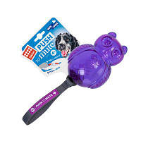 Игрушка для собак Сова с отключаемой пищалкой GiGwi Push to mute, TPR Резина, нейлон, 14 см