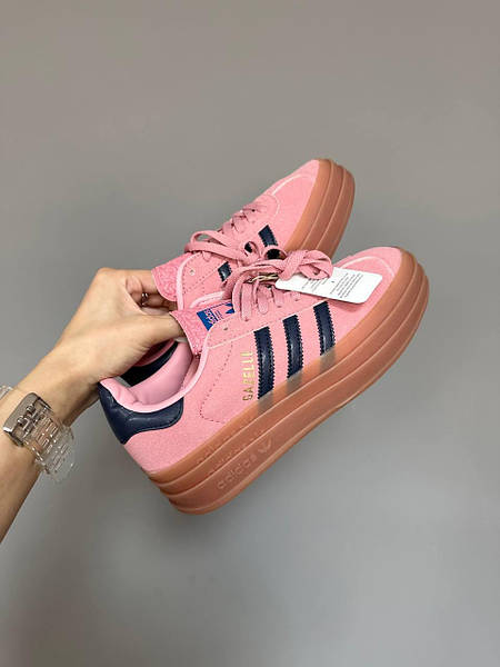 Adidas Gazelle Bold Platform Pink Glow 12546