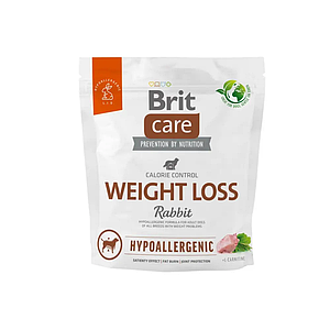 Brit Care Hypoallergenic Weight Loss Rabbit для собак з кроликом 1 кг