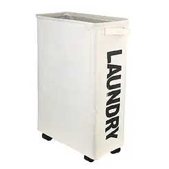 Кошик для зберігання білизни тканинний на колесах LAUNDRY ROLLING BAG  AND243 Jw