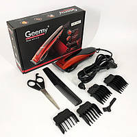 Машинка для стрижки волос GEMEI GM-1012 | Проводная Машинка для стрижки с насадками