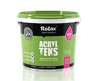 Краска интерьерная акриловая Rolax ACRYL TEKS 4.2кг