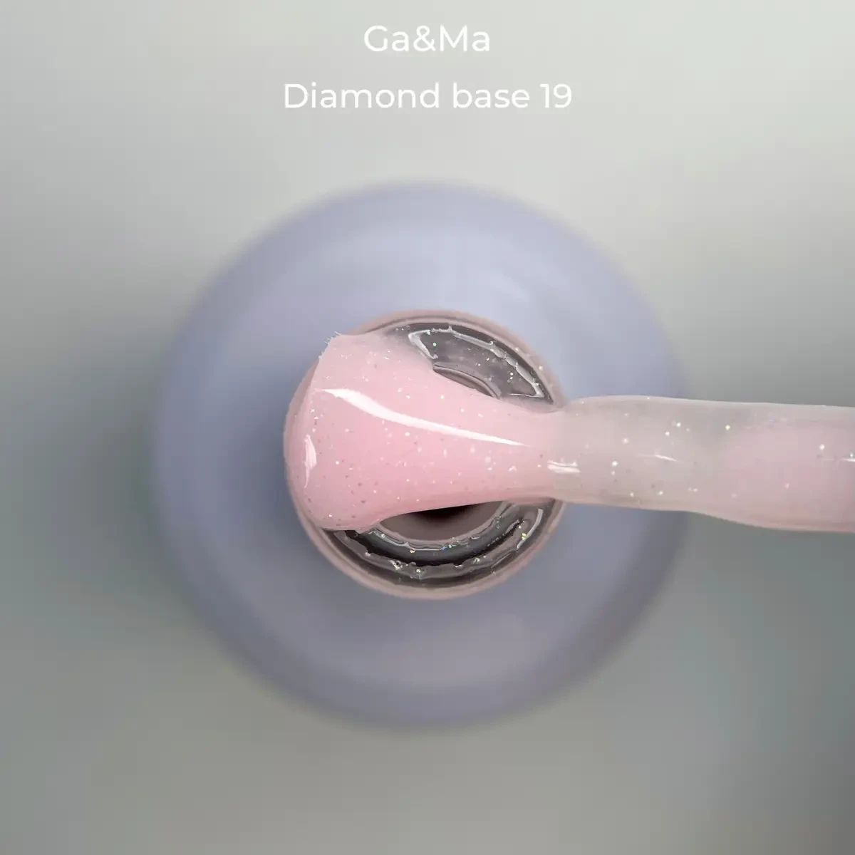 Камуфлююча база Ga&Ma Даймонд 019 Cover base Diamond із шимером, 15 мл