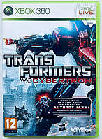 Transformers: War for Cybertron, Б/У, английская версия - диск для Xbox 360